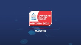 Ancona 2024  Campionati Italiani Master indoor  sabato mattina [upl. by Sirraj]