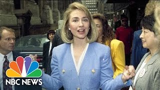 Hillary Clinton As First Lady  Flashback  NBC News [upl. by Aerdno412]