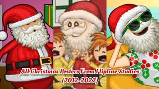 All Christmas Posters From Flipline Studios 20122022 [upl. by Artur]