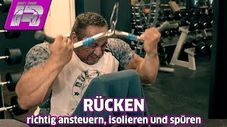 Rücken beim Training richtig ansteuern und spüren [upl. by Lauretta790]