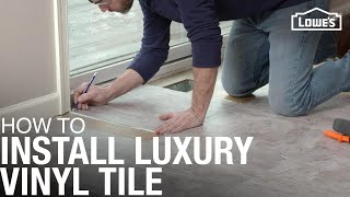 How To Install Luxury Vinyl Tile [upl. by Mellitz]