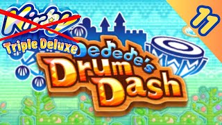 Dededes Drum Dash  Kirby Triple Deluxe 11 [upl. by Ecinnaj]