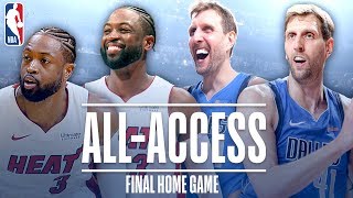 Dwyane Wade and Dirk Nowitzki’s Final Home Game [upl. by Hercules833]