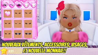 😱LA PLUS INCROYABLE MISE À JOUR DRESS TO IMPRESS VÊTEMENTS NOUVELLE MONNAIE ET BIEN PLUS ROBLOX [upl. by Yl]