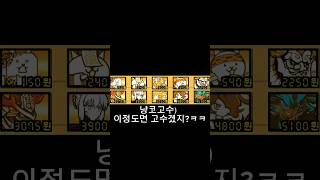 고수와 고인물의 덱 차이2 냥코대전쟁battlecats [upl. by Ketchan]