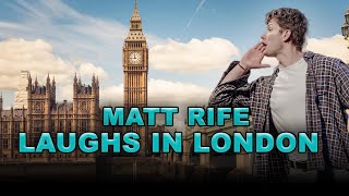 LEARNING LONDON  Matt Rife Crowd Work [upl. by Elset716]