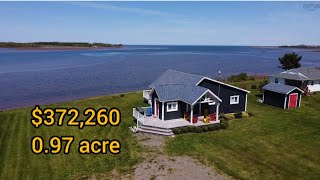 Nova Scotia Waterfront House For Sale  Port Philip Waterfront Property For Sale  091 acre [upl. by Ayatnahs]