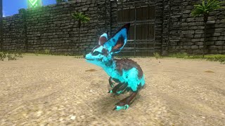 ark mobile  jerboa taming  domesticar jerboa [upl. by Ahsinad]