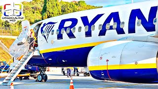 TRIP REPORT  Flying to the Smallest Runway 1500m  Ryanair BUZZ B737  Vienna to Skiathos [upl. by Neeloj]