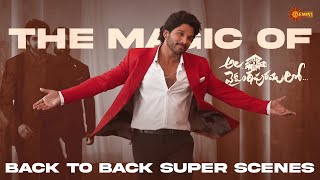 Ala Vaikunthapurramloo  Back to Back Super Scenes  Allu Arjun  Pooja Hegde  Telugu  Gemini TV [upl. by Nerland]