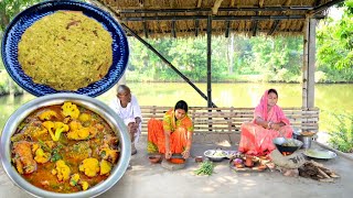 ফুলকপি দিয়ে আমেরিকান রুইমাছের লাল ঝোল আর বরবটি ভর্তা রান্না করলাম সাথে খাওয়া দাওয়া  fish curry [upl. by Henri]