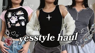 yesstyle tryon haul 2024 🩷✨ pinterest outfit inspo acubikorean fashion cute amp trendy clothes [upl. by Ailicec]