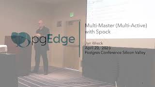 Postgres Conference 2023 pgEdge and Spock extension MultiMaster Logical Replication [upl. by Revert]