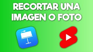 ¿Cómo RECORTAR una IMAGEN en KEYNOTE  Tutorial fácil y rápido para MaciOsAppleiPad SHORTS [upl. by Leahplar]