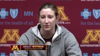 Gopher Volleyball Previews 2013 NCAA Tournament [upl. by Ocire544]