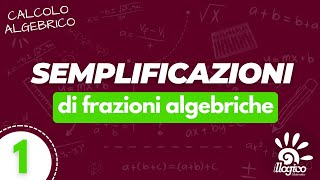 Frazioni algebriche  Semplificazioni  1 [upl. by Akemahs]