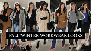 WORKWEAR OUTFIT IDEAS FOR FALLWINTER 2024 [upl. by Atalee231]