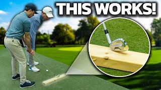 Unbelievable Golf Drill Say Goodbye to Chunked Irons [upl. by Goff]