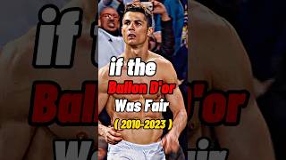 if The Ballon Dor Was Fair  20102023 [upl. by Janaya481]