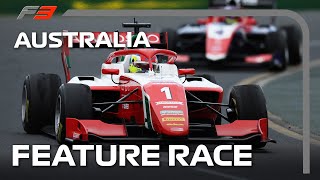 F3 Feature Race Highlights  2024 Australian Grand Prix [upl. by Jezabelle]