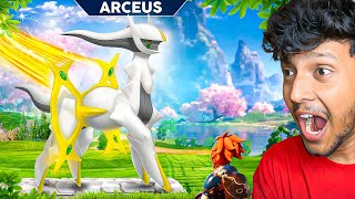 FINALLY I CAPTURED THE GOD OF ALL POKEMON  ARCEUS 🔥 PALWORLD [upl. by Naibaf66]