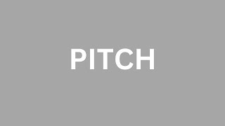 How To Pronounce PITCH  Pronunciation Academy [upl. by Pachton445]