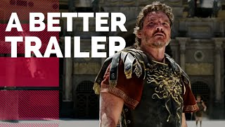 Gladiator II  Official Trailer 2024 Movie 4k  BUT BETTER Original Music [upl. by Aibsel403]