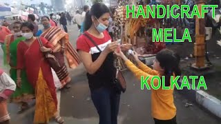 Handicraft Mela in Kolkata Eco park seemaarohi vlog MampD [upl. by Anwad159]