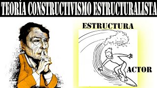 Teoría del constructivismo estructuralista  Pierre Bourdieu [upl. by Switzer]