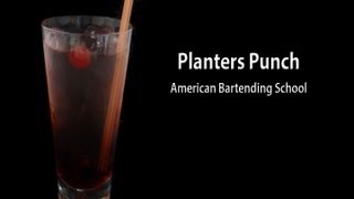 Planters Punch Cocktail Drink Recipe [upl. by Kim]