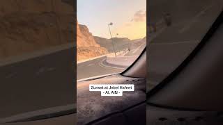 Drive to Jebel Hafeet  Al Ain [upl. by Payton]