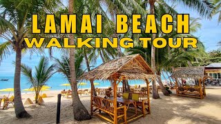 Exploring LAMAI Beach in Koh Samui Thailand [upl. by Egdirdle]