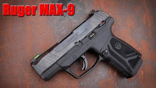 New Ruger Max 9 First Shots amp Impressions vs Shield Plus [upl. by Eedissac]