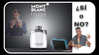 RESEÑA del Perfume Mont Blanc LEGEND SPIRIT [upl. by Roath]