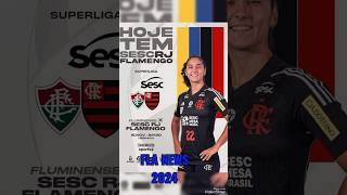 JOGO IMPORTANTE PRO SESC FLAMENGO HOJE flamengo esporte [upl. by Nohtiek629]