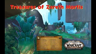 Treasures of Zereth Mortis Full Achievement with Map WOW 92 [upl. by Clark374]