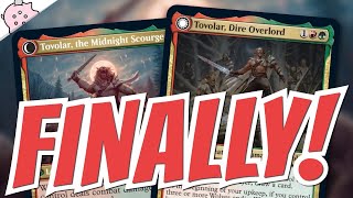 Finally a Powerful Werewolf Tribal Commander  Tovolar Dire Overlord  Midnight Scourge  MTG [upl. by Matthei]