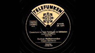 ERICH KLEIBER conducts MEYERBEER quotEin Feldlager in Schlesienquot [upl. by Lebna838]