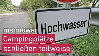 Supergau vor den Ferien – Campingplätze im Rheingau schließen teilweise  maintower [upl. by Reinal]