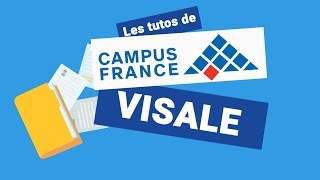 Les tutos de Campus France  Visale [upl. by Lleret]