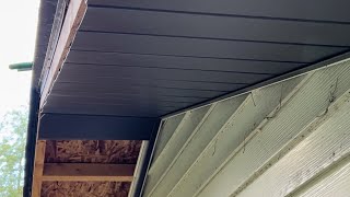 DIY How to install soffit and fascia [upl. by Regni]