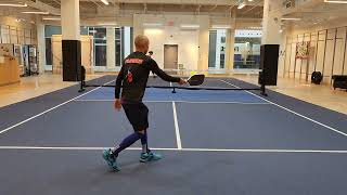 Pickleball Singles Practice at pickleball Smashit [upl. by Goldina]