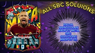 RADJA NAINGGOLAN  ALL 11 MADFUT SOLUTIONS  MADFUT META SBC SOLUTION  MADFUT 25 [upl. by Schluter]