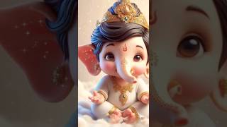 Deva Shree Ganesha ganeshwhatsappstatusaartitrendingviralshortsPrincessshreya02 [upl. by Shannen]