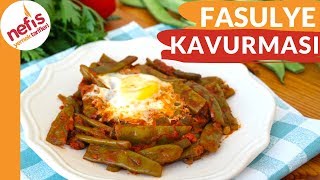 Fasulyeyi bir de böyle deneyin 😘Çok Lezzetli Fasulye Kavurması Tarifi [upl. by Saire]