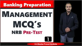 Banking Exam Focused Management MCQ Part 1 nrbpretest [upl. by Leesa581]