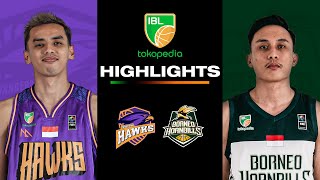 Highlight Tangerang Hawks vs Borneo Hornbills  24 March 2024  IBL Tokopedia 2024 [upl. by Iahs]