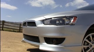 2012 Mitsubishi Lancer 24L AWD 060 MPH Drive and Review [upl. by Mutz]