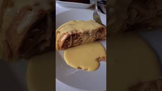 Apple Strudel asmr youtubefood foodie musttry shortvideo [upl. by Easter]