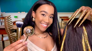 ASMR The Girl Behind You In Class Is Obsessed W The Color Gold ✨ Personal Attention ASMR [upl. by Tinaret512]